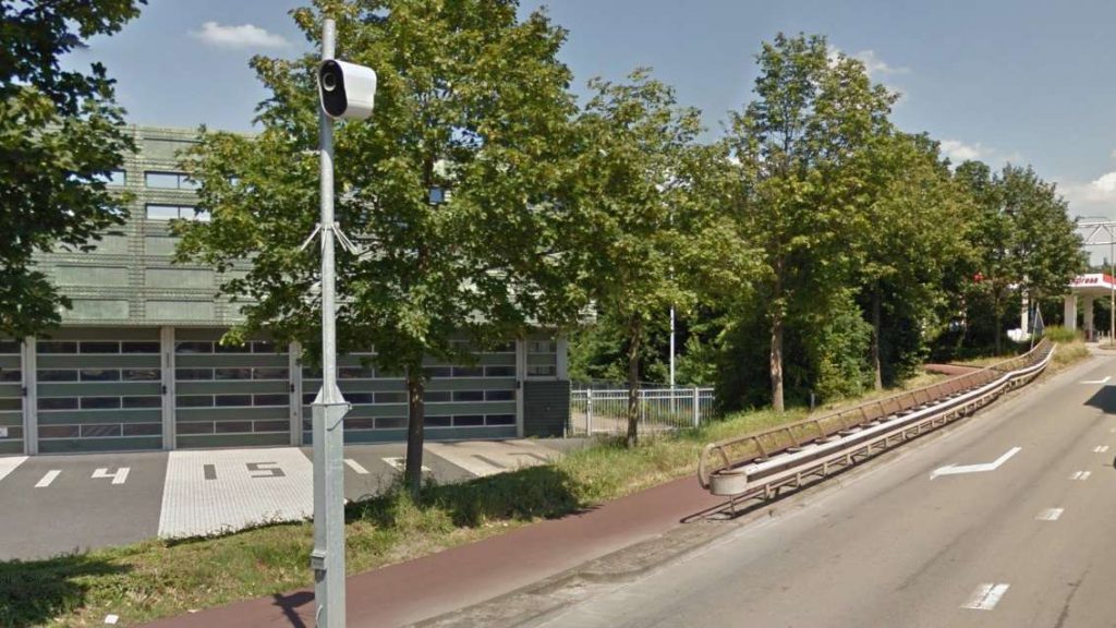 Flitspaal in Limburg